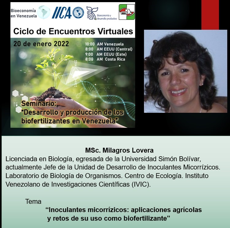 fusagri's tweet image. La ponencia de Milagros Lovera será sobre las asociaciones de micorrizas como componentes clave del funcionamiento del ecosistema global, su contribución en mejorar las condiciones del suelo y por lo tanto su papel crucial en la agricultura