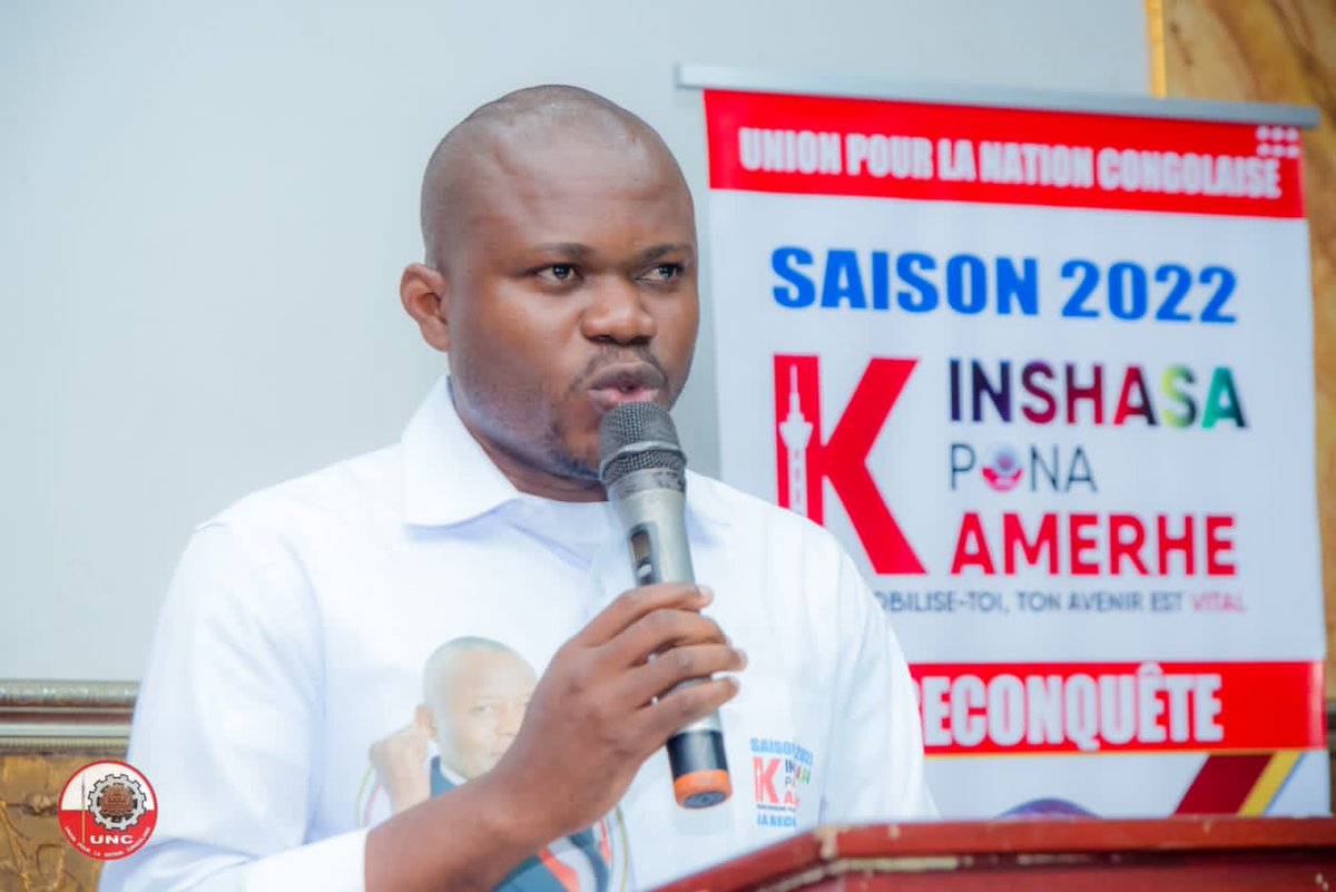 OmbaKasongo's tweet photo. @uncrdc la rentrée politique de la jeunesse de Kinshasa
Bravo a la JIk et son président @JolMongu2  #Kinshasa pona kamerhe.
@VitalKamerhe1 @BillyKambale1 @RemyBongungu @PriceMadiengs @JuniorMAKELELE2 @KambaleAlain @yvesnswal https://t.co/SusWDBHU7B