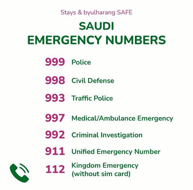fefe_hierbita's tweet photo. la primer imágen son los números de emergencia y la segunda es el contexto de la situación, den RT ayuden a difundir ‼️

#StrayKids_in_Riyadh #الكونسرت_الحزين
https://t.co/rpfZZ1RCQL https://t.co/qXFUgotlw9 https://t.co/hGilM59hIl