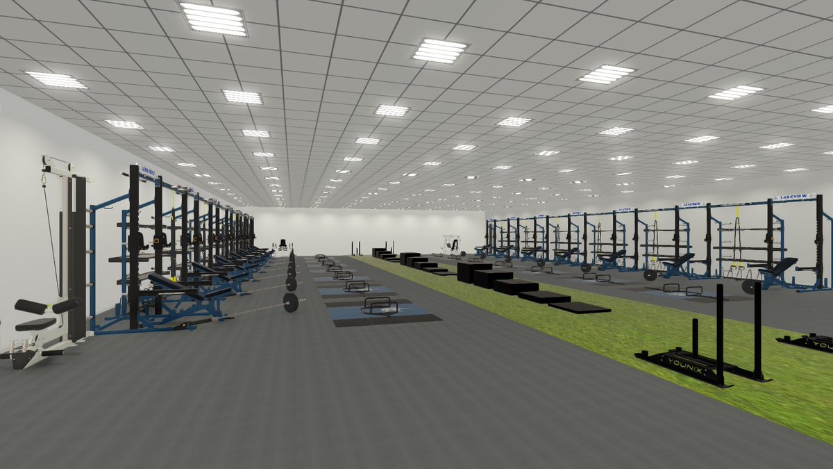 TJNielsen9's tweet photo. Excited for our kids at Lakeview to train in this new strength &amp; conditioning facility! #PayThePrice #lakeviewvikes 👀 💪🏃👏 https://t.co/5kILk4dQne