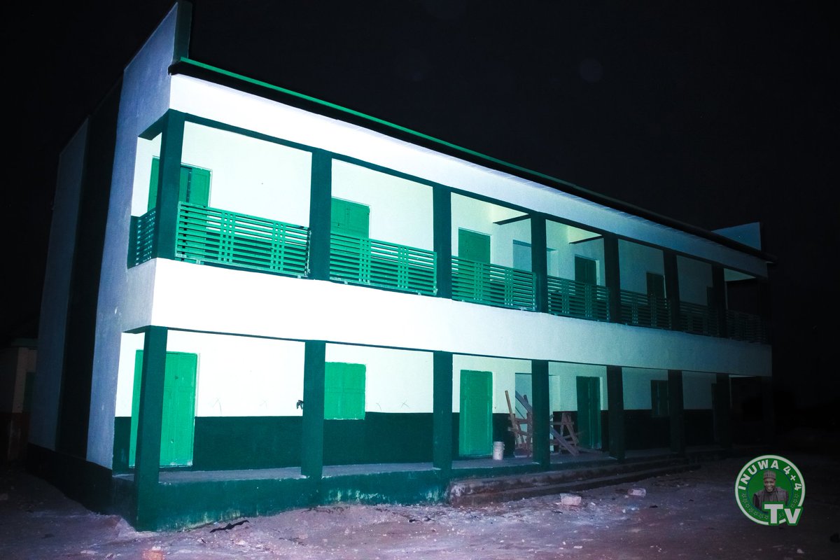 Haji_Shehu's tweet photo. In his effort to decongest public schools in Gombe State, the state Gov has construct a One Block of 4 Classrooms in GJSS Jalingo Ashaka and Kupto respectively (Storey Building) &amp; construct another 1 Block of 8 Classrooms in GJSS Wuro Yayaru (Storey Building) all in Funakaye LGA https://t.co/BbsOzKYu3O