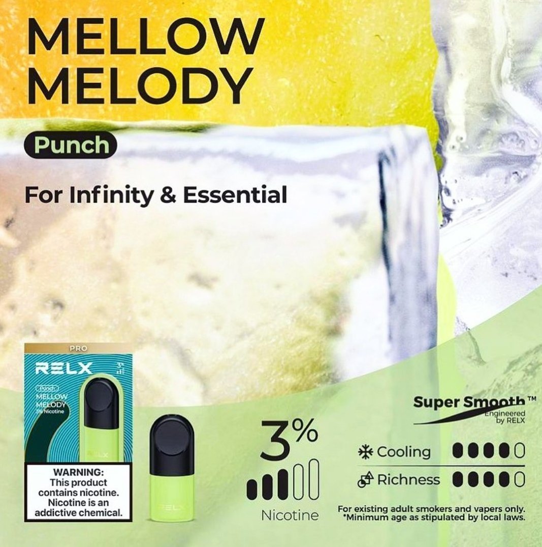 RelxMexico's tweet photo. Disfruta esta mezcla perfecta entre melón y miel, quedarás totalmente satisfecho.

MELOW MELODY será una de las mejores opciones para un día perfecto https://t.co/gNCSENeHoJ