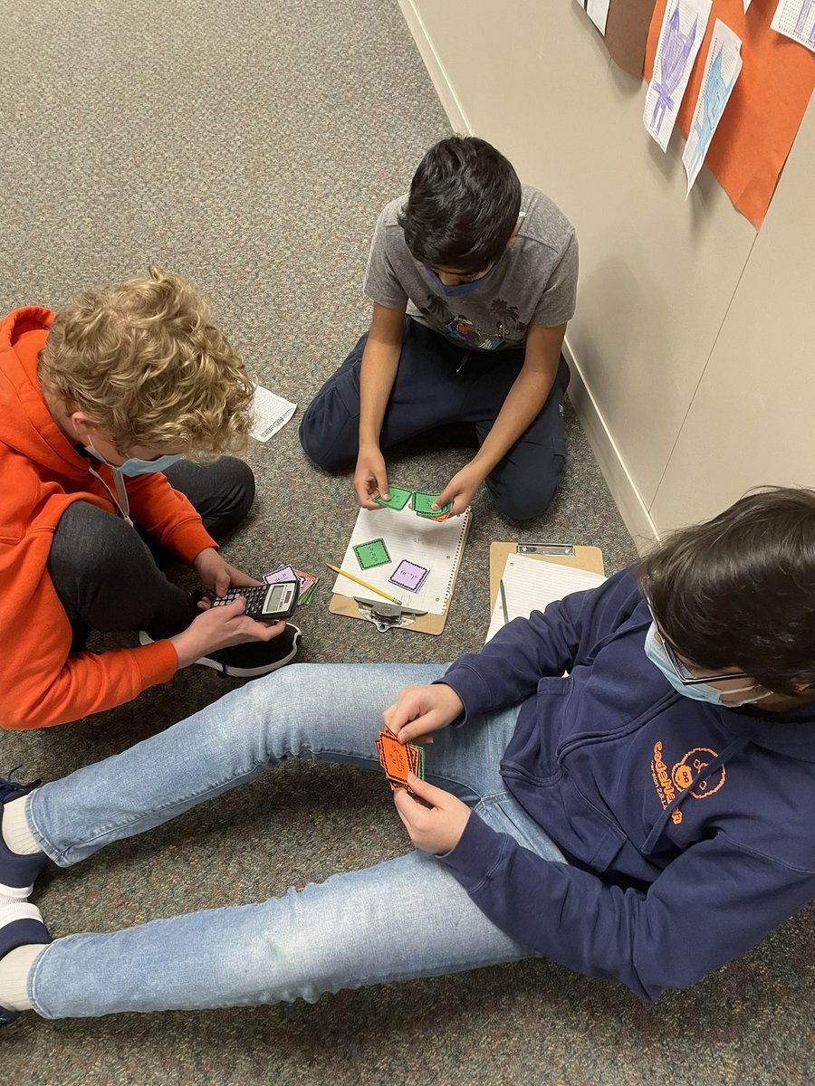 Friendly game of WAR. <a href="/Karrerms/">Karrer Middle School</a> #exponents