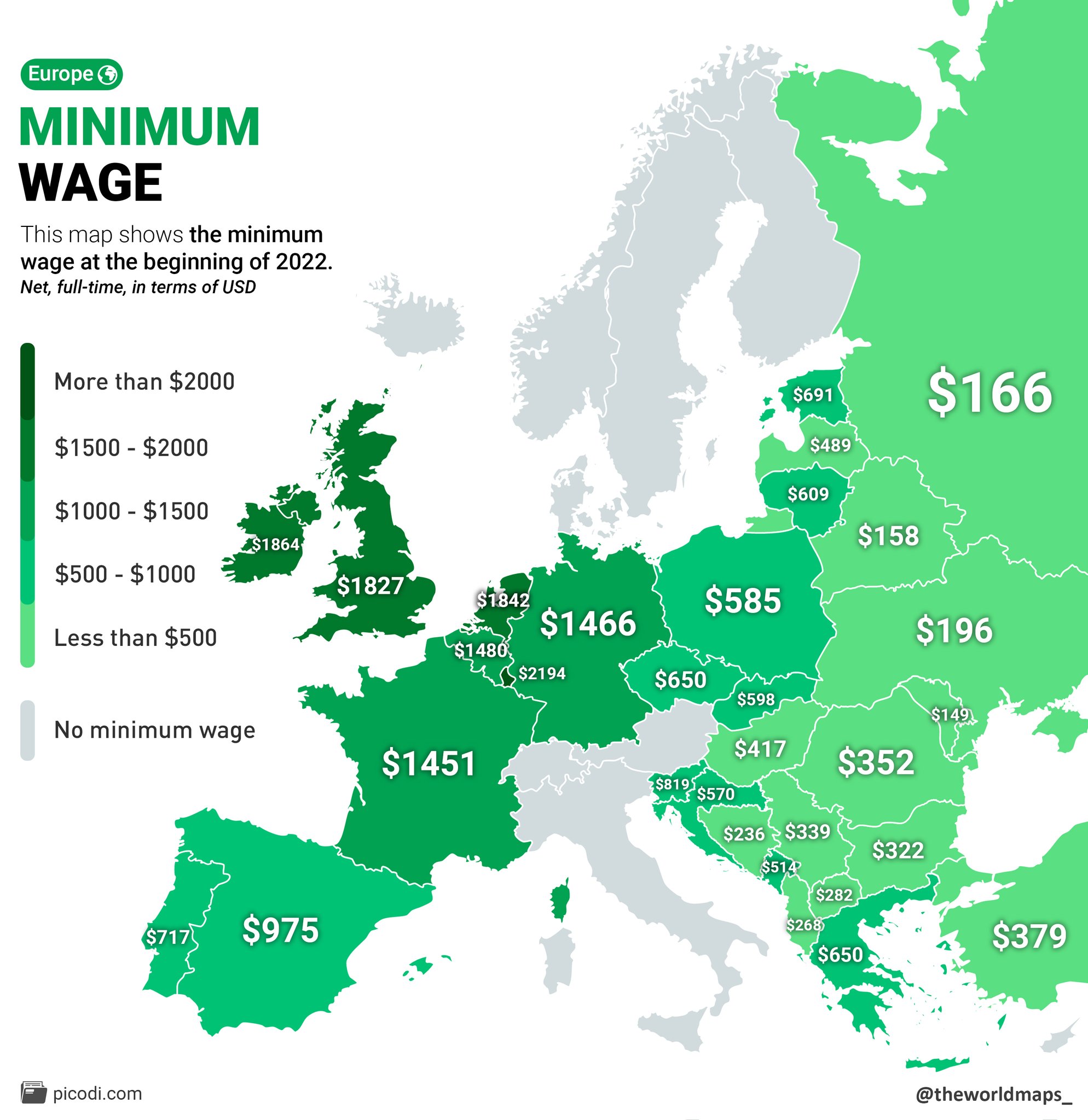 european countries map 2022