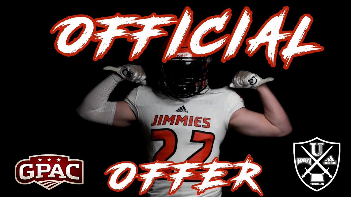 DarinBarrows's tweet photo. Very excited to have received an offer to play at @JimmieFootball. Thank you coach @jfederico8 and @Coach_Mistro for this opportunity to further my athletics. @CoachPerrone @DaveYanak @gridironarizona @JUSTCHILLY @Coach_JBeard @LibertyFBLions @lion_liberty https://t.co/lAVxxlAJNr