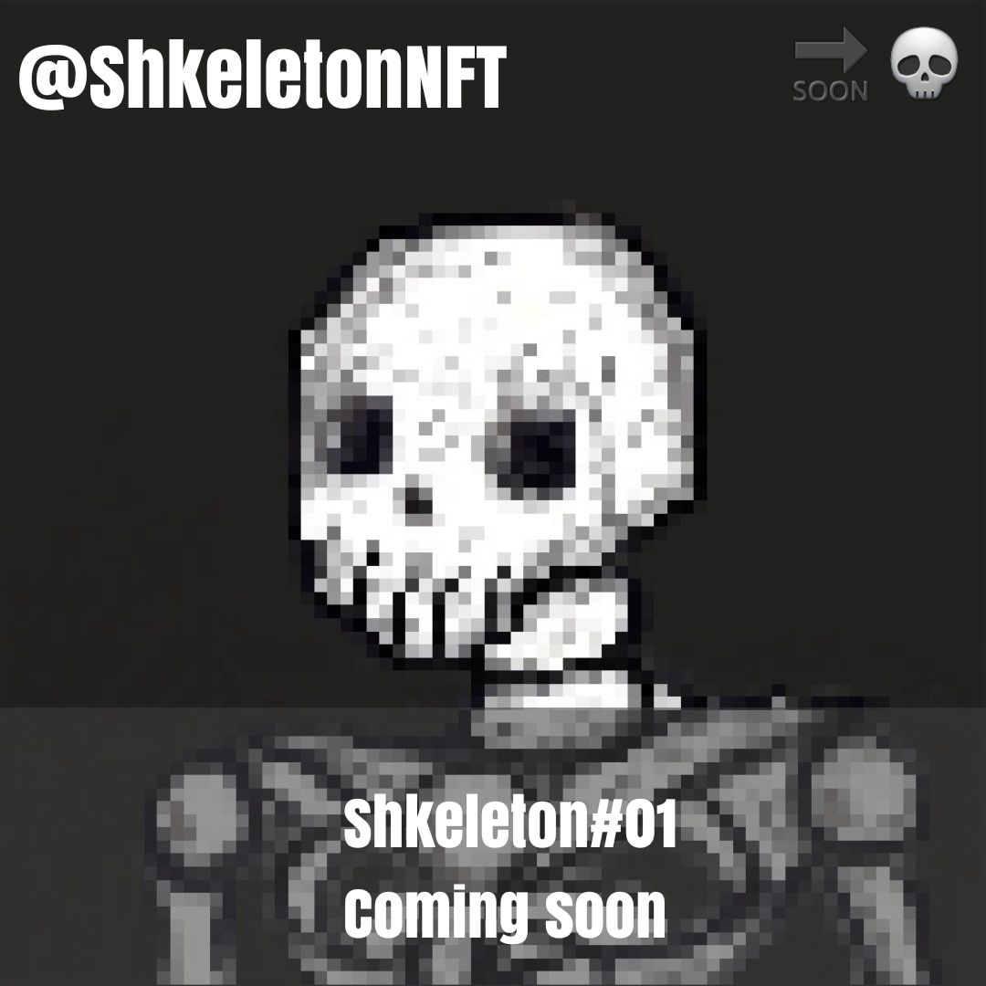 ShkeletonNFT's tweet photo. @NFTGalIery https://t.co/WeWKjDdQhD