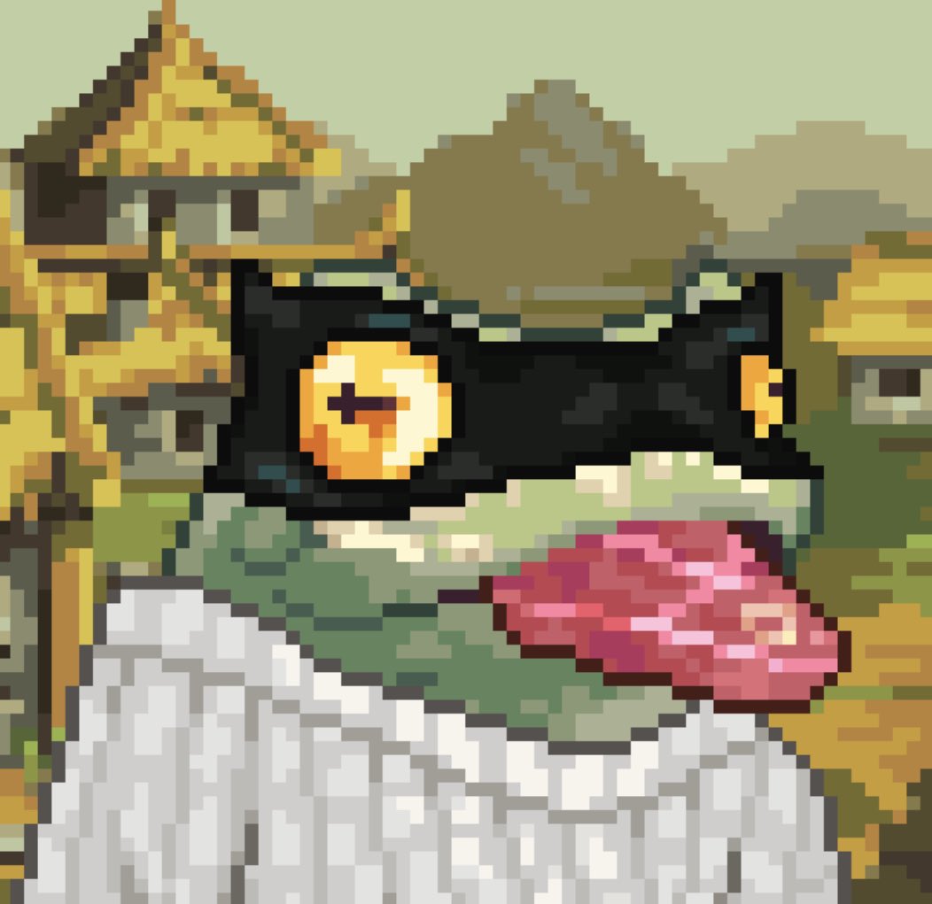 krizzykream's tweet photo. My @toadkens NFT. A village steak thief (Even tho I’m vegetarian) lmao love it #Toadkens https://t.co/FGCcsJ9IfQ
