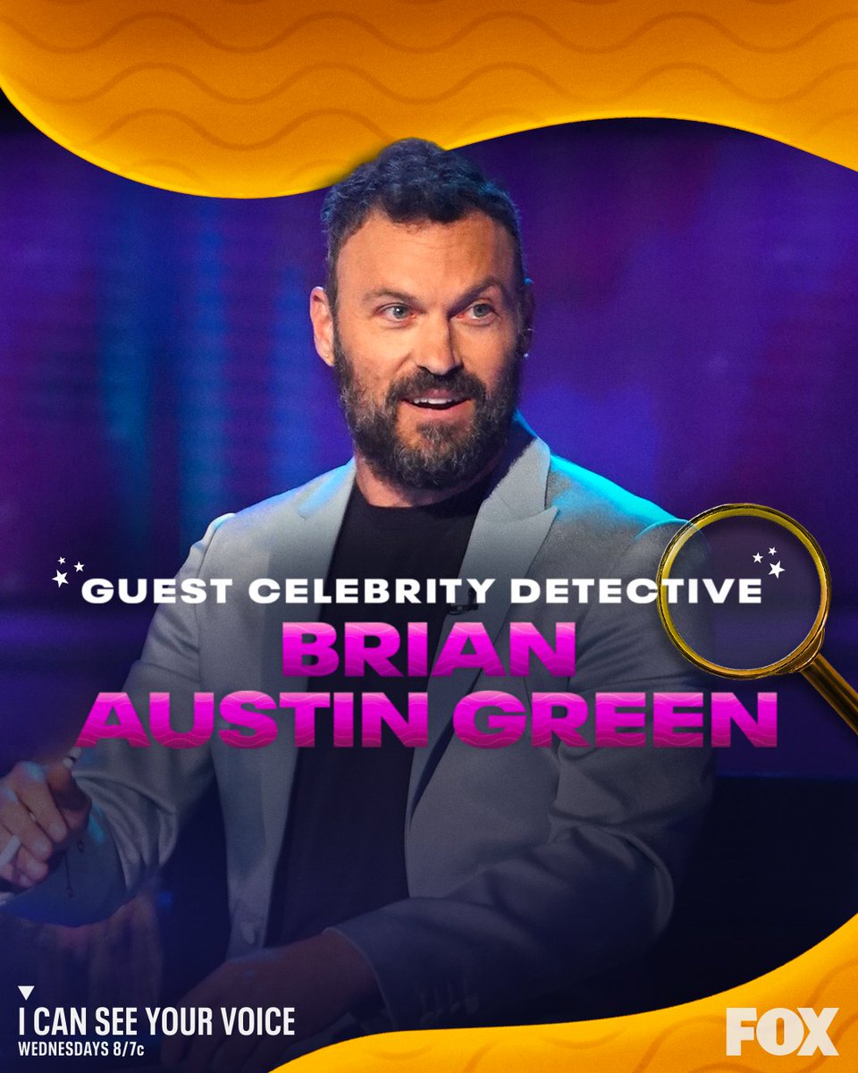 SeeYourVoiceFOX's tweet image. Joining us for the next episode of #ICanSeeYourVoice as one of our Guest Celebrity Detectives is ... @withBAGpod! Tune in Wednesday at 8/7c on @FOXTV to find out if he can help our contestant win.