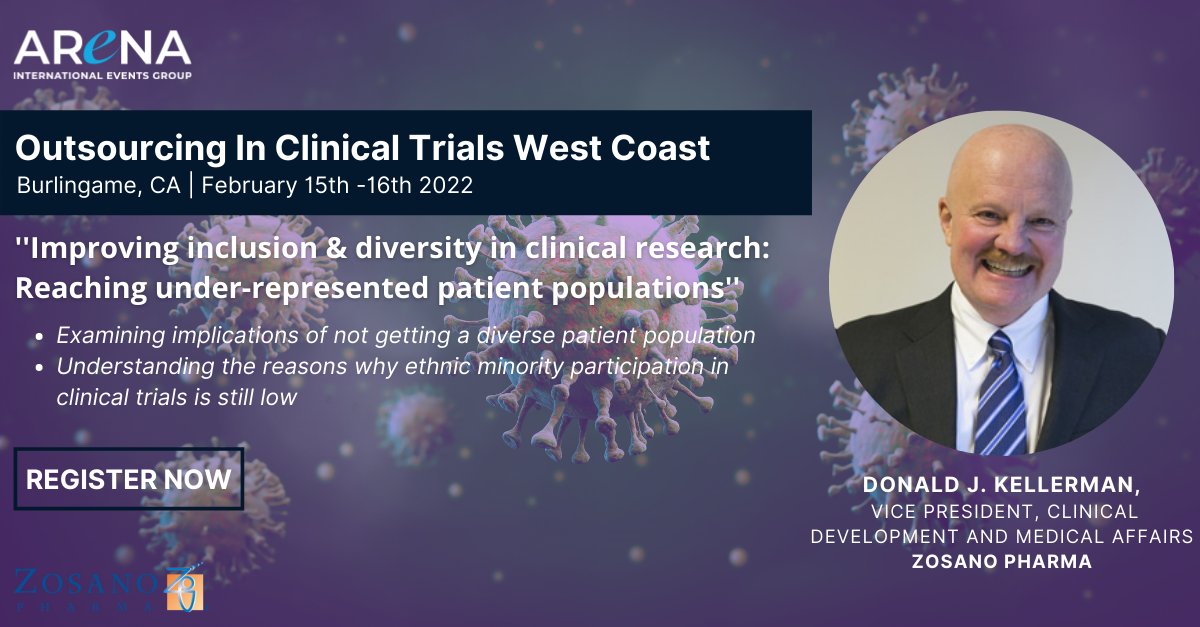 Join our expert panel from the 15-16 Feb who will be sharing with you their solutions to the most current operational and outsourcing challenges in clinical trials faced today. This is an event not to be missed. #RegisterNow 

bit.ly/3fmMUKb
