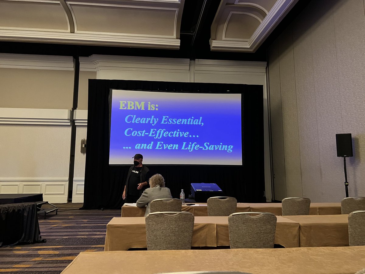 EBM saves lives! #NAEMSP2022 #ebm #rct ⁦<a href="/rpcrowe/">Remle P. Crowe, PhD</a>⁩ ⁦<a href="/hp_ems/">High Performance EMS</a>⁩ ⁦<a href="/NAEMSP/">NAEMSP</a>⁩