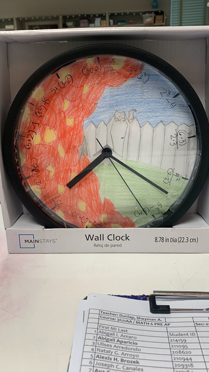 Alicedunlap's tweet photo. WAIS 6th grade MYP project! Equivalent expressions, form aesthetics and creativity. https://t.co/pWQ51Lxlii