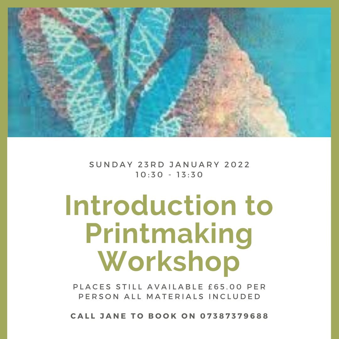 #thearthubbramhall #printmaking #adultartclasses