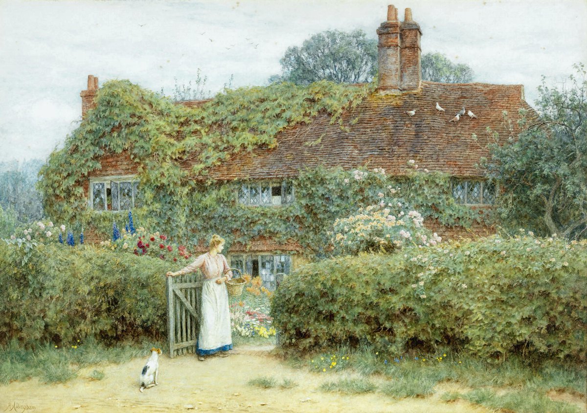 джордж гудвин килберн пикник. английский художник george goodwin kilburne. хелен аллингем. английский художник 5. ).