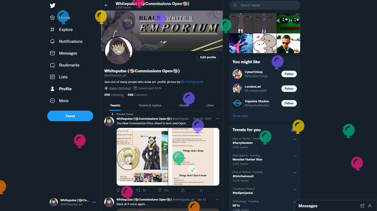 Whitepulse (🎨Commissions Open🎨) tweet media