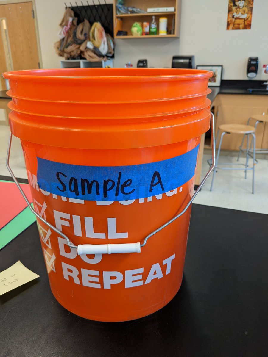 MrGearren's tweet image. Went on an adventure today to find some assorted soil samples. Get ready for some #mathinscience class next week! #proportions #componentsofsoil #sandsiltandclay (I have even more buckets in my car in case I see some fun looking soil on the side of the road 🤣)
