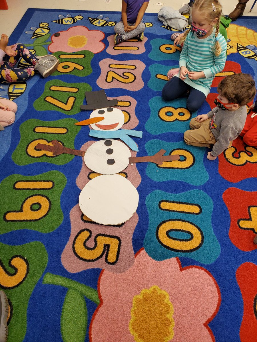mrs_lech's tweet image. Do you want to build a snowman? #preklife #sorrickcougars #stepbystepprocess @SorrickNPD117