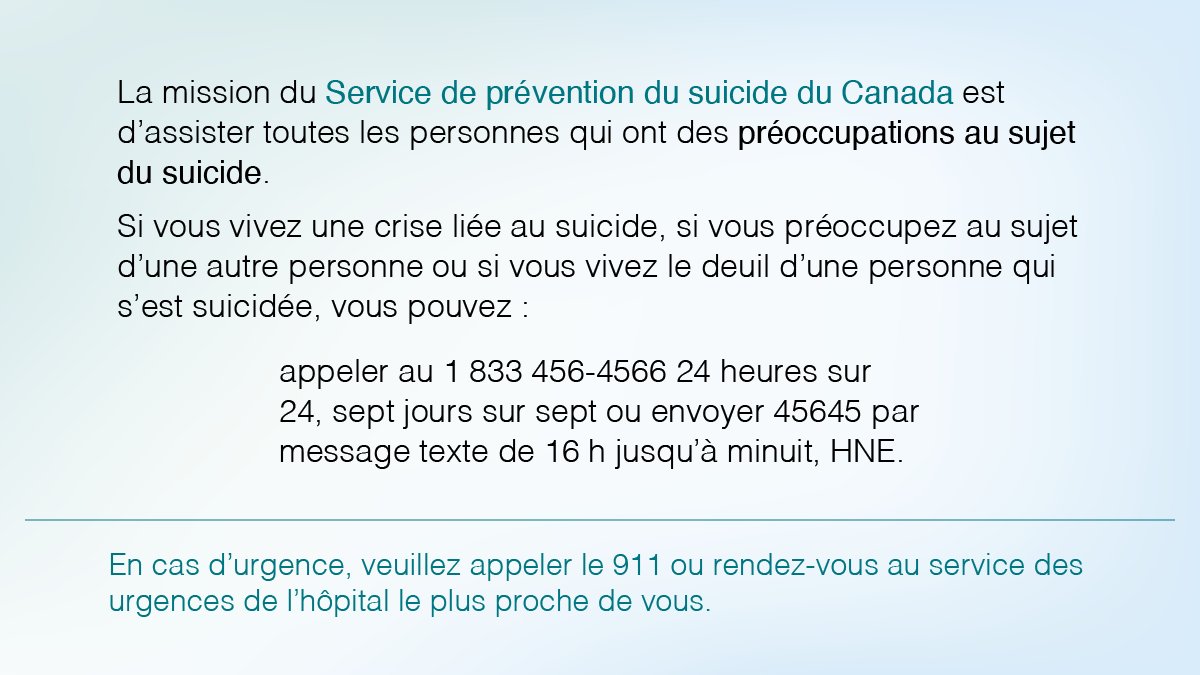 Nous avons appris que des renseignements obsolètes au sujet de notre service de messagerie texte sont diffusées dans les médias sociaux. Voici les renseignements corrects : nous vous prions de les partager avec le plus grand nombre de personnes possible. Nous vous en remercions!