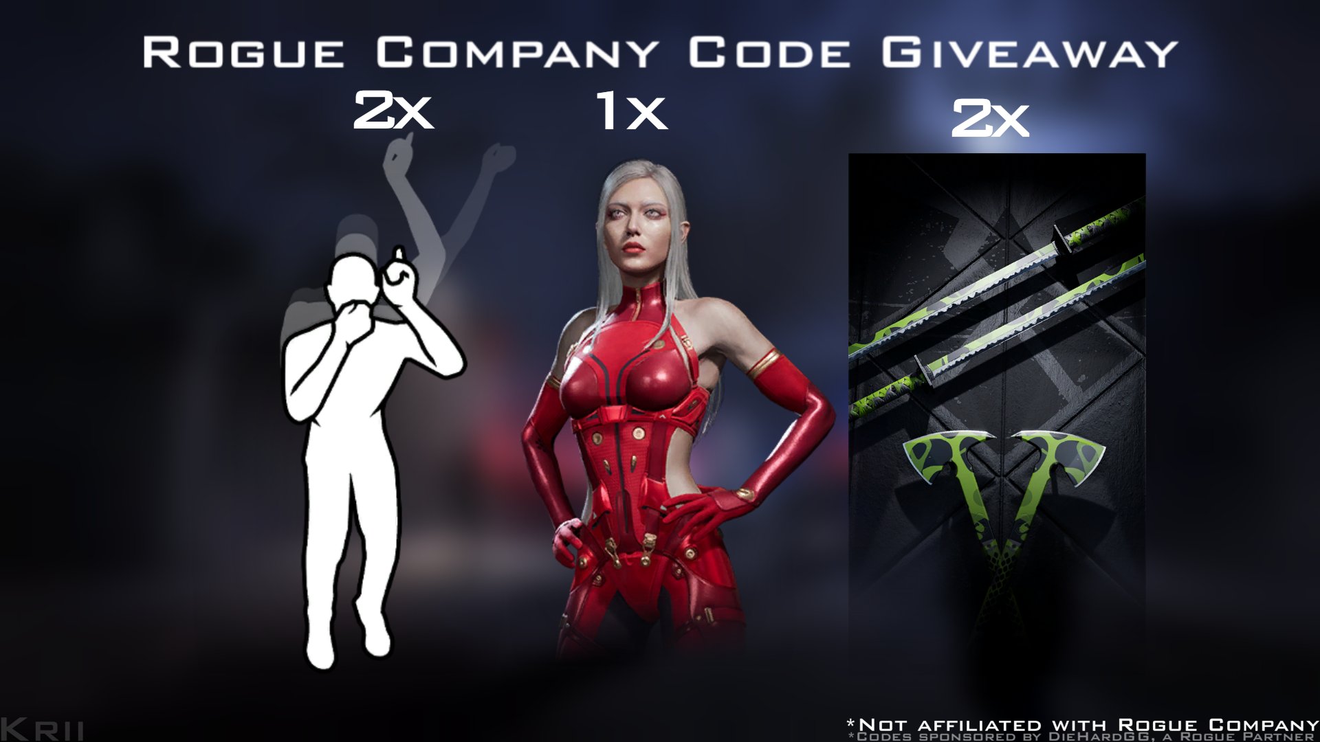 Kriimaar  Rogue Company News & Leaks on X: Code Giveaway