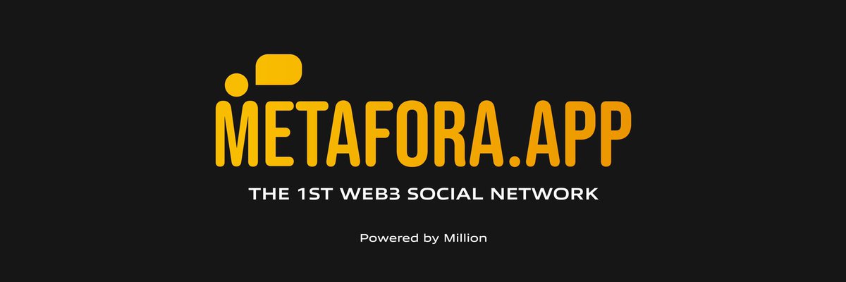 MetaforaWeb3's tweet photo. Welcome Metaforans! Glad to have everyone on board! Metafora Web3 messengering is the next big thing! 🚀🚀🚀 https://t.co/oGacLpKBl7