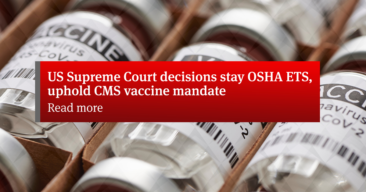 NLawGlobal's tweet photo. Kevin Mayer,  @mark_faccenda and Hayley White write on the US Supreme Court’s ruling to stay on the federal OSHA COVID "vaccine-or-test" Emergency Temporary Standard. https://t.co/HP7jgVsxcv https://t.co/L5n82BBKlH