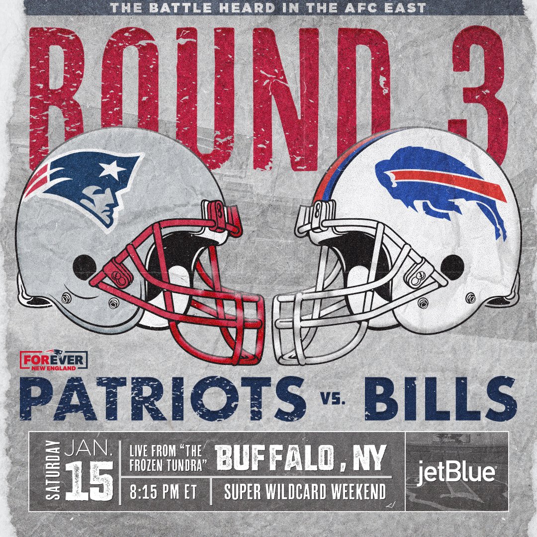 Patriots's tweet photo. 🥊🥊🥊

#NEvsBUF | #ForeverNE https://t.co/CSp0aqpb6n