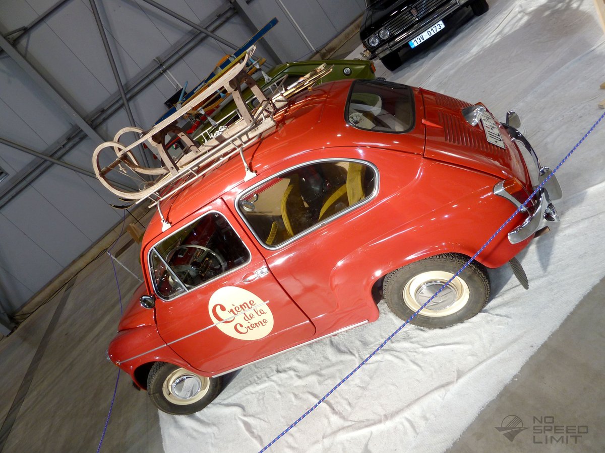 NoSpeedLimit_it's tweet photo. #snowsunday ready to go? #fiat600 #madeinitaly #italianstyle #praguecarfestival 🇨🇿 #praguecarfestival2021 For more https://t.co/U29CI34vw0 https://t.co/7UBtAcpwDd