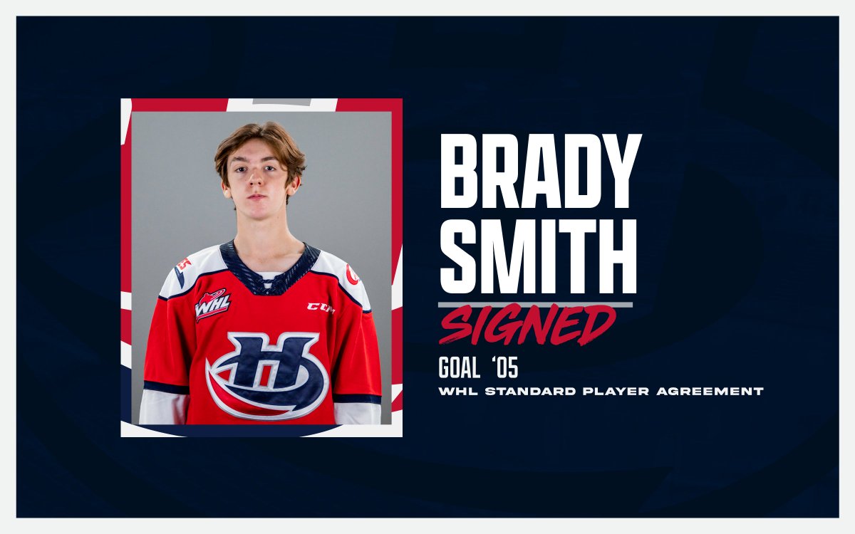 WHLHurricanes's tweet photo. The #WHLCanes have signed 2005-born goaltender Brady Smith to a WHL Standard Player Agreement! 

Smith has posted a 9-2-1 record this season with a 2.51 GAA and a .911 save percentage with the Yale Hockey Academy U18 team! 

Details 👉 https://t.co/AbVfOZLZ7s https://t.co/0cWNe2aJU5