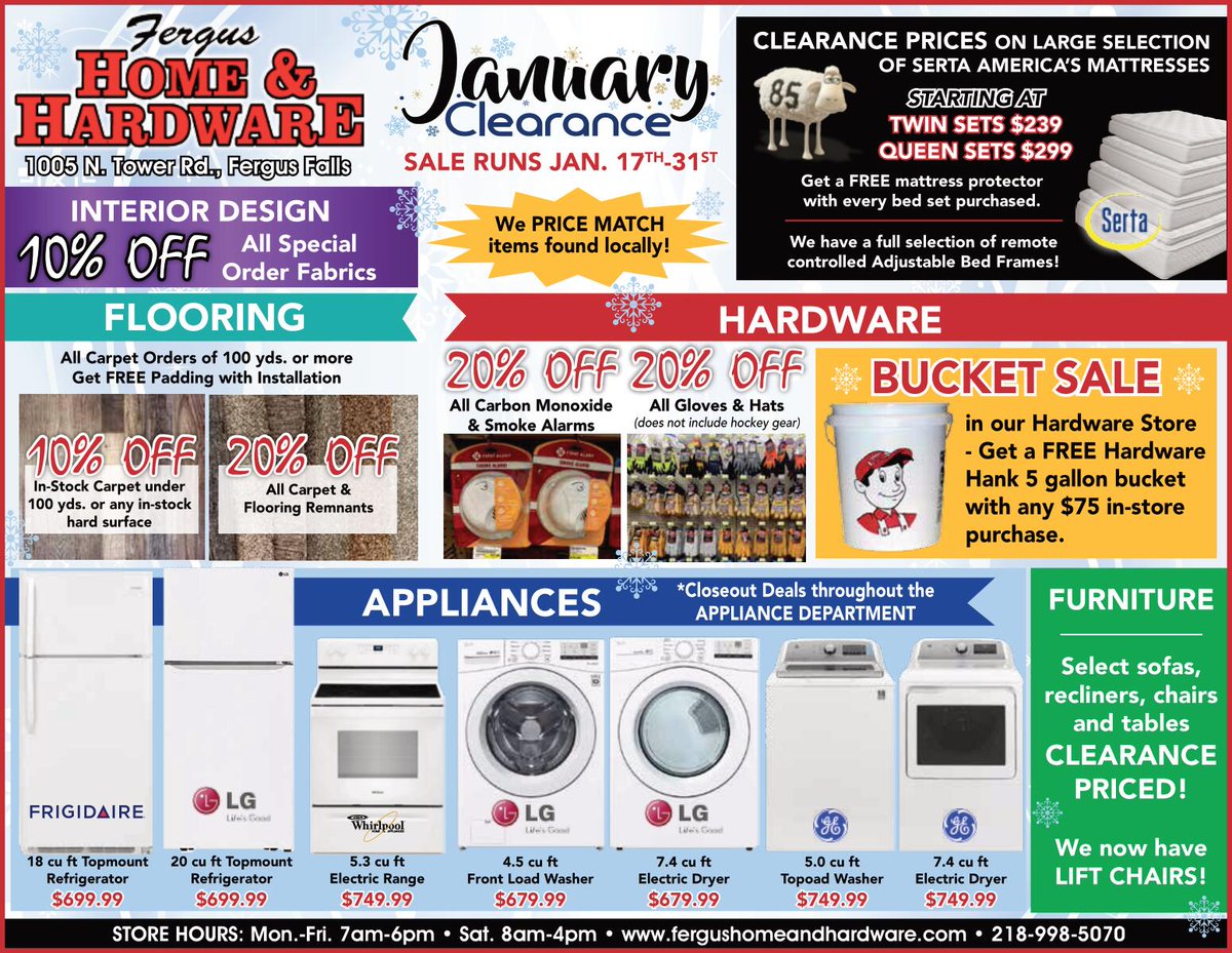 HomeFergus's tweet image. BUCKET SALE STARTS MONDAY - FREE $5 Gallon Bucket w/ $75 Purchase in our Hardware Store