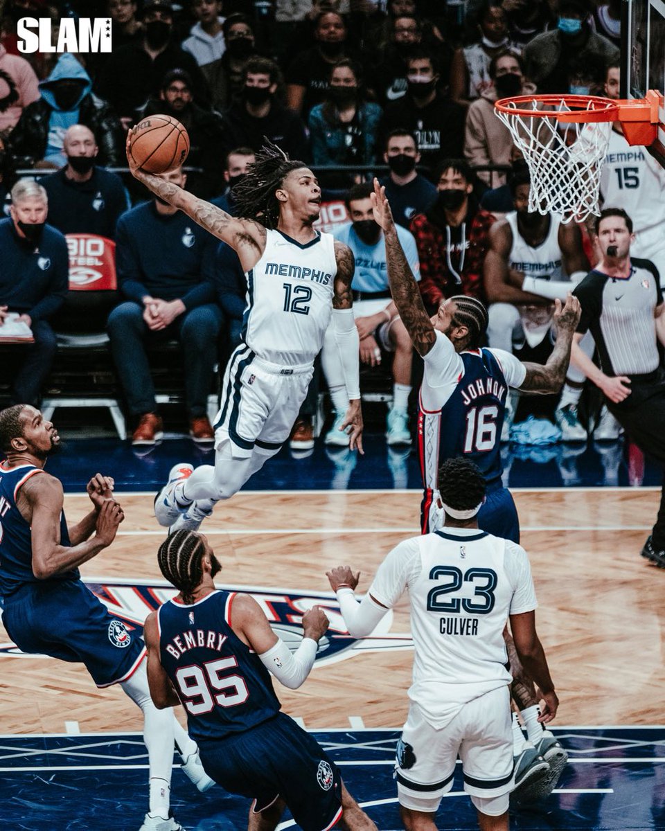 Si JA MORANT anota HOY +30 PUNTOS 💥 frente a Dallas Mavericks, vamos a regalar su camiseta entre cada uno de los que deis RT y nos sigáis 🍀