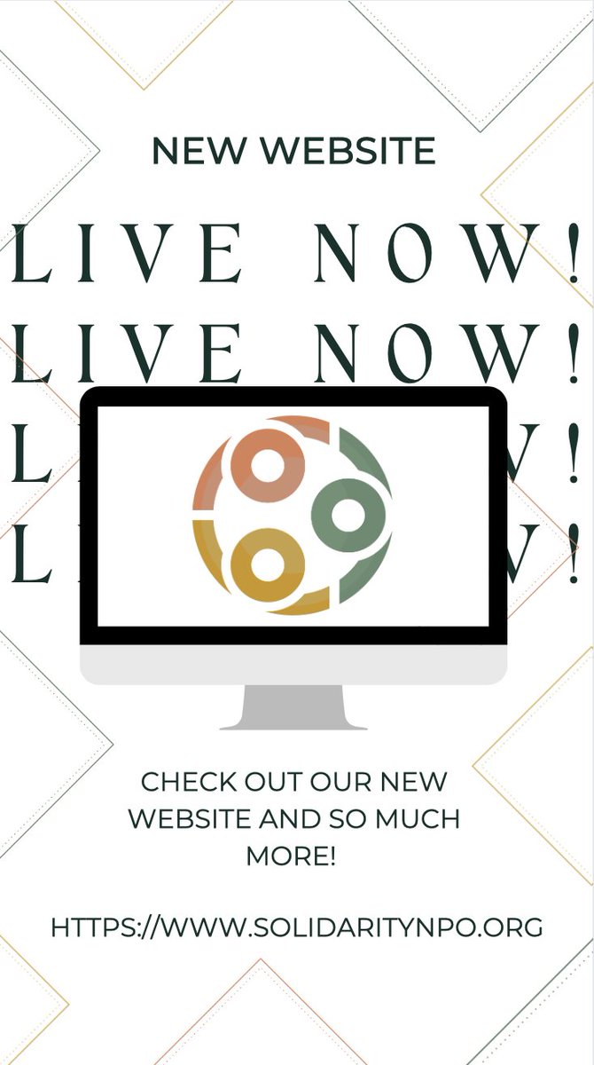 We redid our logo and website...check it out.

solidarityNPO.org