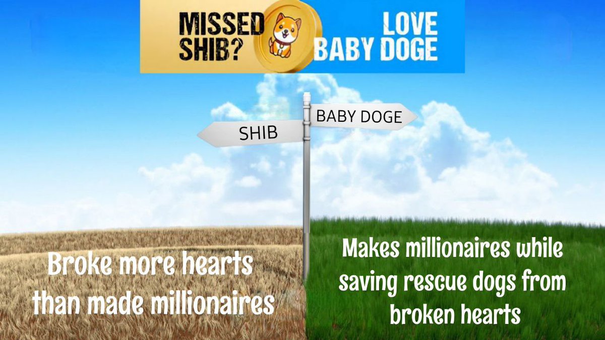 deegydeegydoo's tweet photo. @ReflectionsBaby Did you miss #shib, #Bitcoin or #dogecoin ?
Don’t make the same mistake with @babydoge 
DYOR &amp; you’ll see why
#BabyDogeCoin #BabyDoge #BabyDogeArmy $BabyDoge #Crypto #cryptocurrency #BNB #nftcollector #NFTCommunity #ETH #BEP20  #BSCGems #BSCPAD https://t.co/hexgVLUgOO
