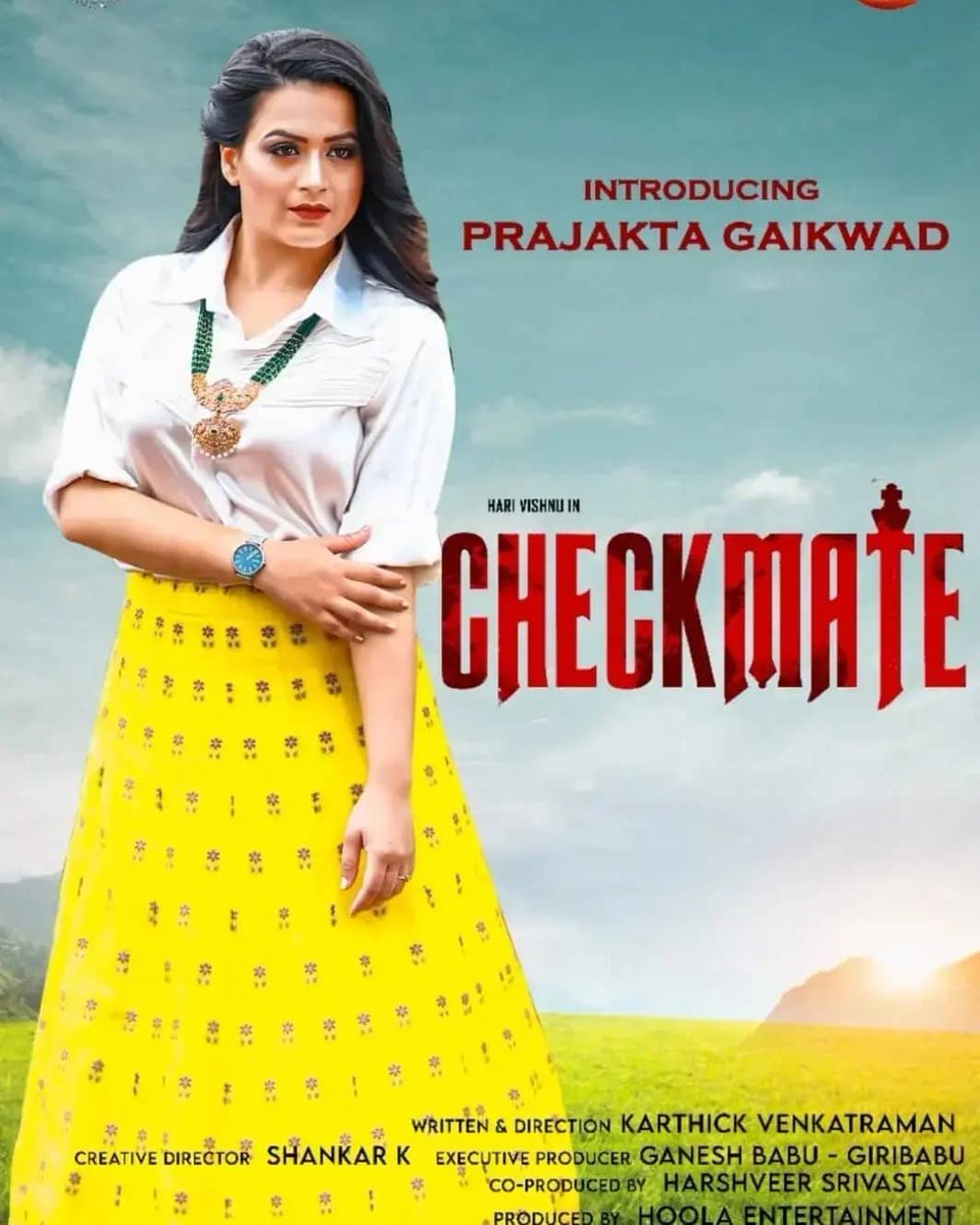 #UPCOMING #southfilm 👉🏻#Checkmate 👈🏻 #prajaktagaikwad #Hindi #Tamil #Telugu #malayalam #Kannada