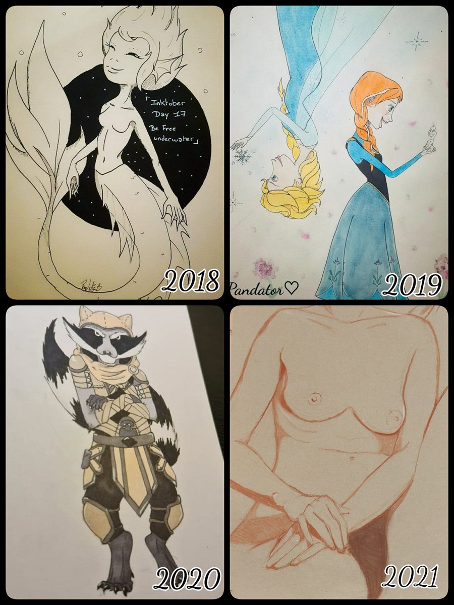pandazuma's tweet photo. pour le dernier dessin, j'ai enfin pu intégrer une école de beaux-arts ou, 2h par semaine,je dessine du modèle vivant ❤️
#EvolutionDrawing https://t.co/5eZYRTWKCn
