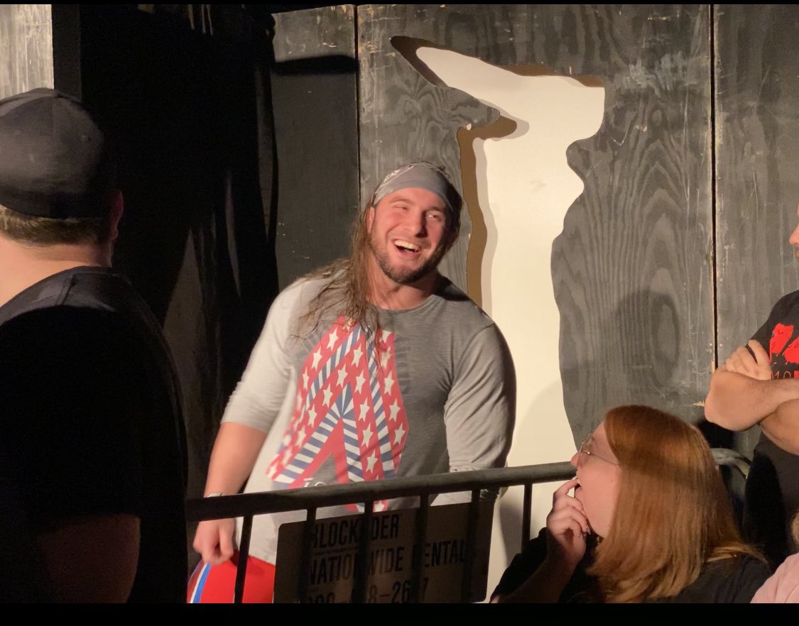 mrs25159's tweet photo. @Johnny_Decent @aiwrestling #AIWEther #AIW #johnnypatch https://t.co/jrQo5uuERh