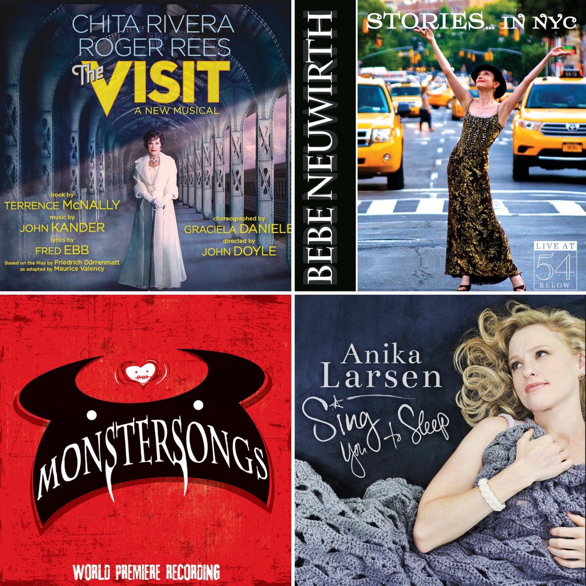 BRAVO TO @BwayRecords on 10yrs.  So much amazing music you have given us - here are a few of my favorites - @Chita_Rivera @BebeNeuwirth @rrokicks #AnikaLarsen @wongbd - AND @tellyleung @SethRudetsky @ChristyAltomare 💜💙 - @CallMeAdamNYC @DrunkBroadway