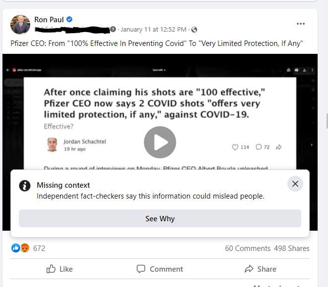 Ron Paul tweet media