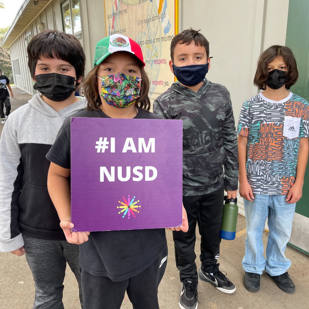 NUSD1's tweet photo. Dr. La Torre-Derby had a great visit at Loma Verde Elementary School and Hamilton K-8 School on January 13. Thank you!!
#nusdrocks
#iamnusd https://t.co/2mOZMIFQf1