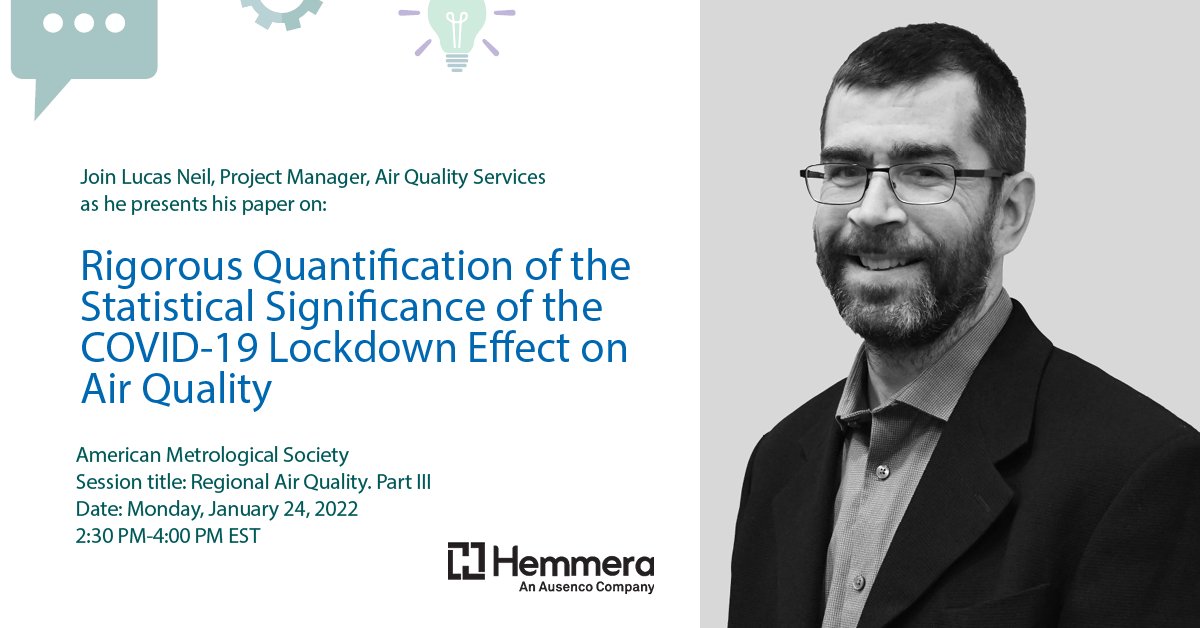 Connect with Lucas Neil at the American Meteorological Society (<a href="/ametsoc/">American Meteorological Society</a>) meeting from Jan 23-27. He will be presenting his paper and his co-authored paper as part of 13th Conference on Environment and Health. bit.ly/3ttFq0g #TheHemmeraWay