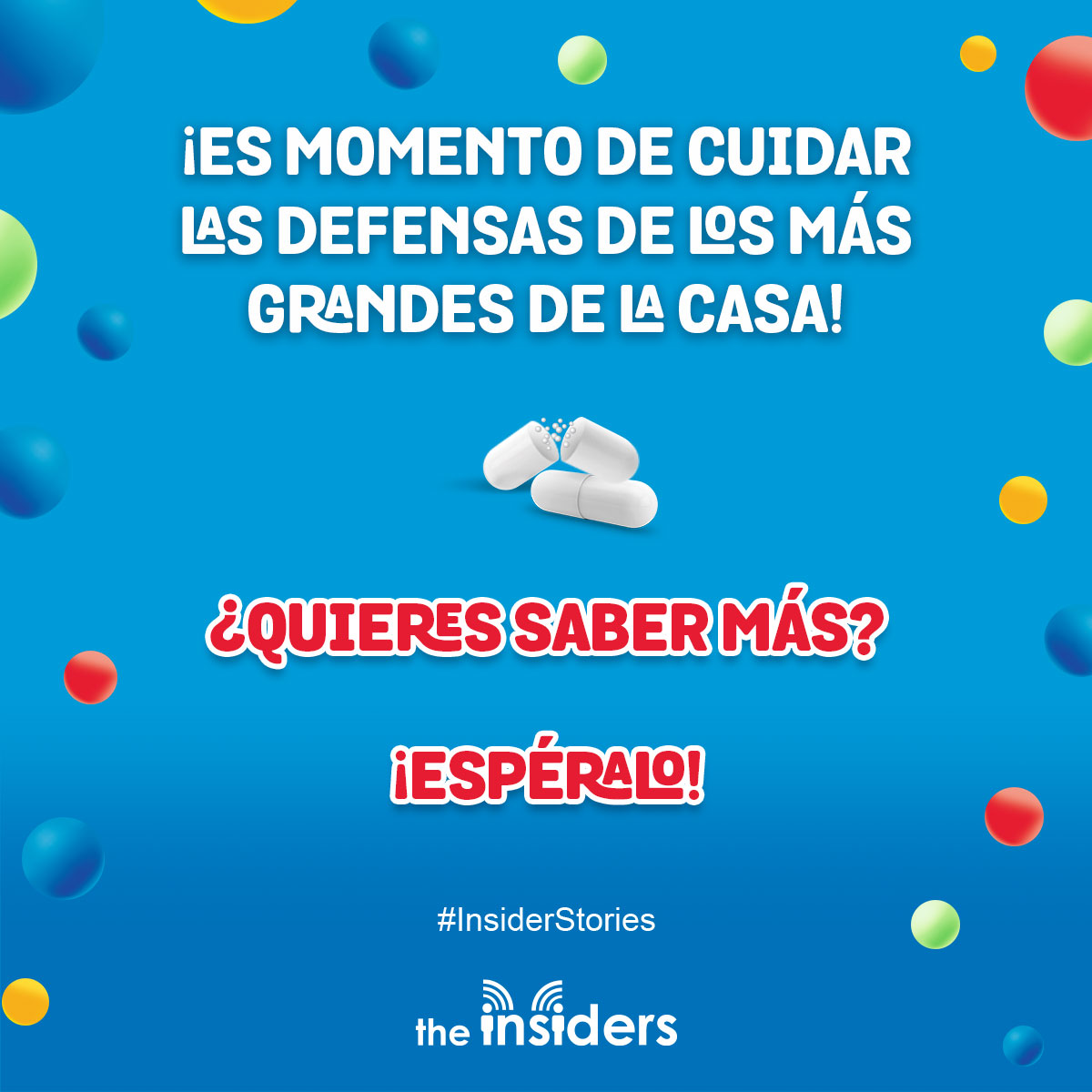 ¡Atención México🇲🇽! 

Llegó el momento de cuidar de su sistema inmune y el de los mayores de tu familia.🌼

¡Descubrirán próximamente la forma en la que le brindarán el bienestar que tanto necesitan ustedes y su familia! 😃🌟

#InsiderStories #ActitudPositiva