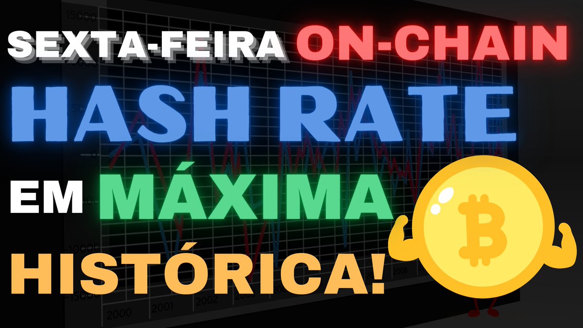 CriptoVilla's tweet photo. 📺LIVE: SEXTA-FEIRA ON-CHAIN: HASH RATE ATINGE MÁXIMA HISTÓRICA (O QUE ISSO SIGNIFICA?)
LIVE às 21h00, 👇👇👇

>> https://t.co/qm3B9VVDcM

#Bitcoin #Cripto #Criptomoedas https://t.co/u8bl91NZDw