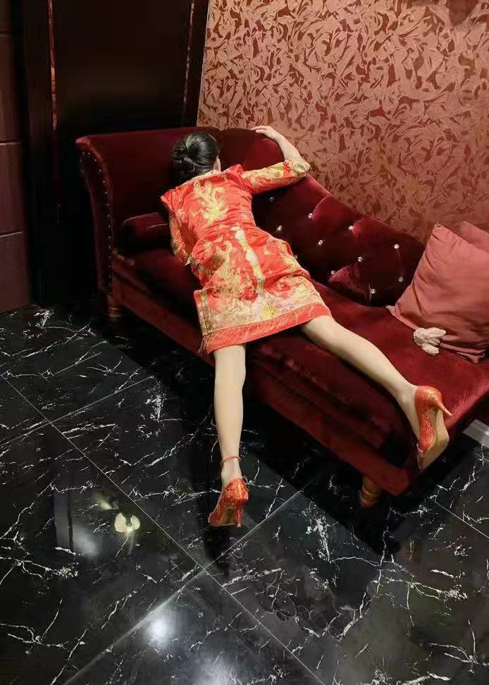 When the bride goes...