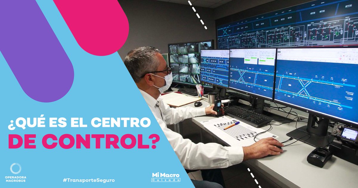 El Centro de Control fue el primero en su tipo para un sistema BRT en México. Ubicado en la estación Juárez del Tren Eléctrico, cumple con las funciones de monitoreo y operación de Mi Macro Calzada.

#MiMacroCalzada #TransporteSeguro #NosMueveQueLleguesBienATuDestino