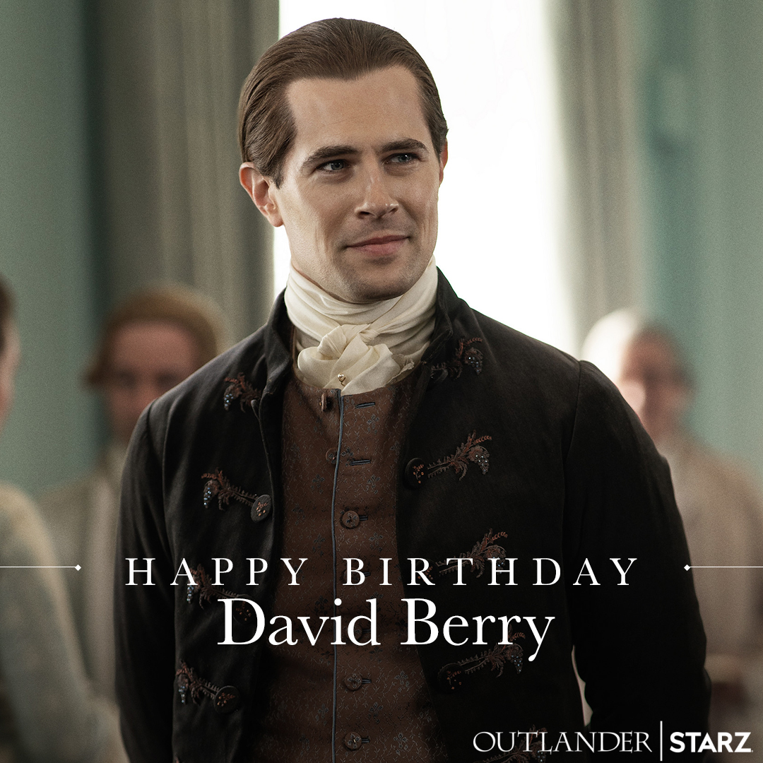 Happy birthday to David Berry, who embodies Lord John with literal perfection. 🎂 #Outlander