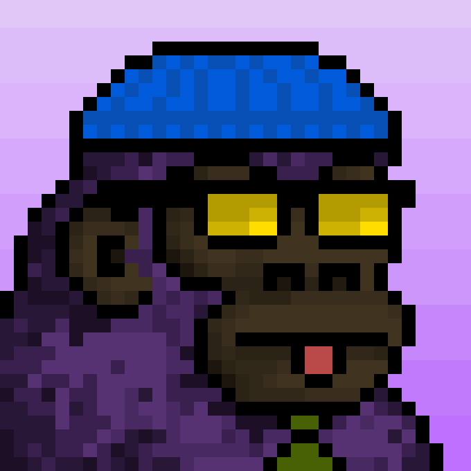 starlords27's tweet photo. @CyberKongz Hey Everyone. Finally got my First KONGZ. Felling on top of the world. https://t.co/s2B5hnRDoH