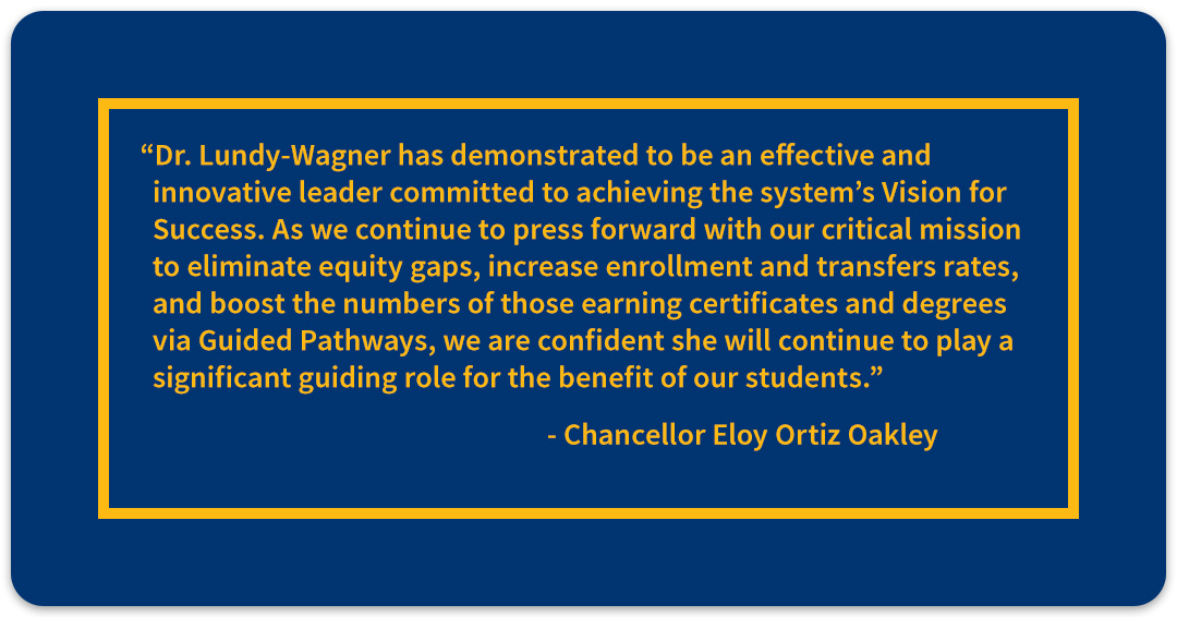CalCommColleges's tweet photo. PRESS RELEASE: California Community Colleges Appoints Lundy-Wagner Vice Chancellor of Digital Innovation and Infrastructure 
READ: https://t.co/wcKGptQCNO. 
@VLundyWagner
@EloyOakley
#VisionInAction 
#CACommunityColleges 
#CAHigherEd 
#GuidedPathways https://t.co/yfsABLoWIG