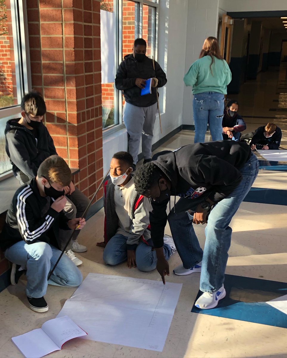 CCGriffinMS's tweet photo. STEM PBLs are a great way to end the week!!! CCGMS students created learning spaces and teams were 100% engaged. Way to go, Gryphon students and staff! #gryphonpride #ccsstem https://t.co/EhkkUvfEDz