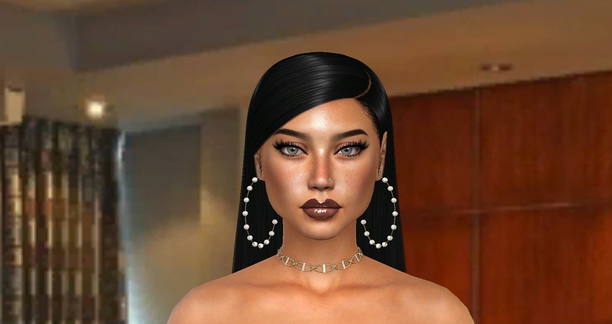 Sexi_Chani's tweet photo. So i decide to play more with alpha cc but i just don't know tell me what you think #Sims4Cc #ShowUsYourSims #urbansim #poc #TheSims4 https://t.co/SOHMpHHkaT