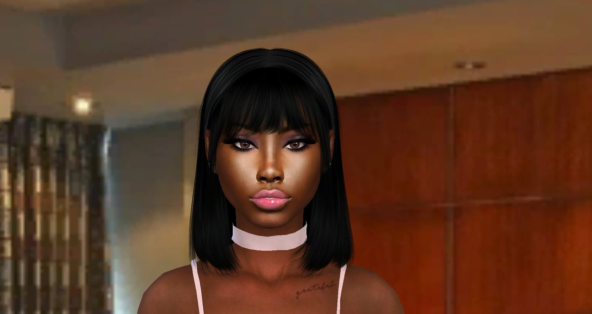 Sexi_Chani's tweet photo. So i decide to play more with alpha cc but i just don't know tell me what you think #Sims4Cc #ShowUsYourSims #urbansim #poc #TheSims4 https://t.co/SOHMpHHkaT
