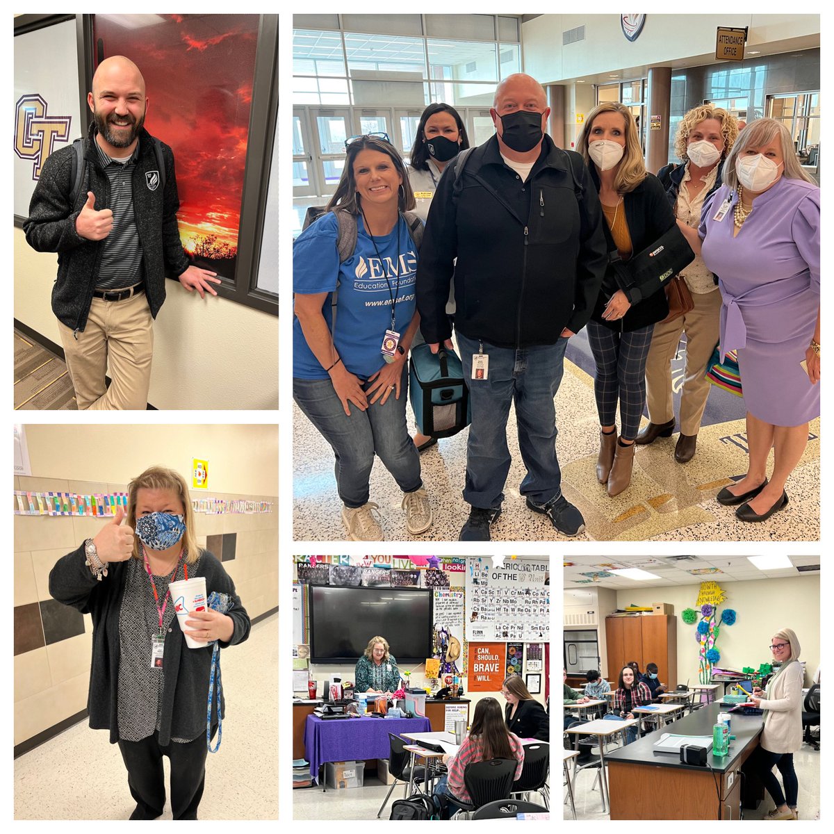 ChisholmTrailHS's tweet photo. WOW! How amazing is it to see our district leaders helping in such a big way at Ranger Nation this week. We needed support and they showed up BIGTIME! Thank you @EMSISD @emsisdptowest @EMSEDFOUNDATION #EMSproud #EMScommUNITY #RangersRide #BeTheChange https://t.co/YI4f2JJuh3