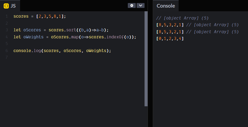 jjyepez's tweet image. #DEVtip: La forma incorrecta de ordenar un arreglo en JS, versus la forma correcta. #JS #JSfullstack